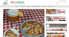 Desktop Screenshot of bellaitaliacape.com
